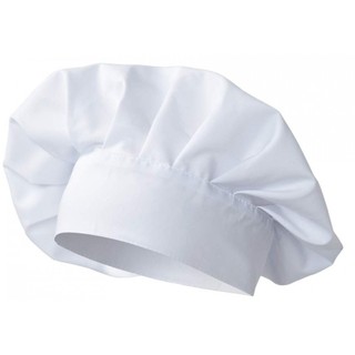 Mũ bếp vải ( Trắng - Đỏ  )