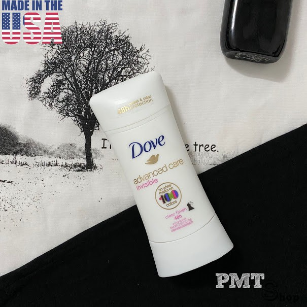 [USA] Lăn sáp Khử mùi nữ Dove Advanced Care Invisible Clear Finish 100 74g - Mỹ | BigBuy360 - bigbuy360.vn
