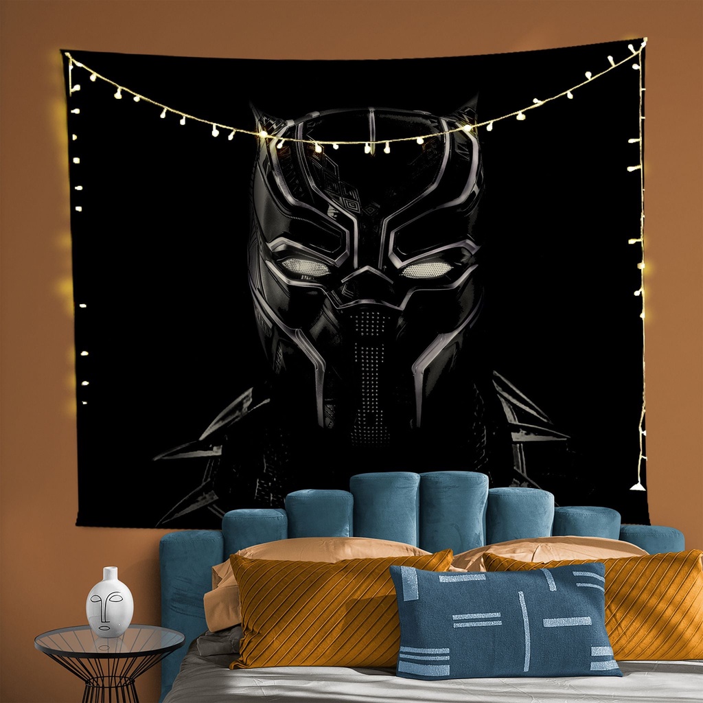 Tranh Vải Decor Marvel Chất Liệu Lụa Cao Cấp - Tặng Kèm Đèn Led