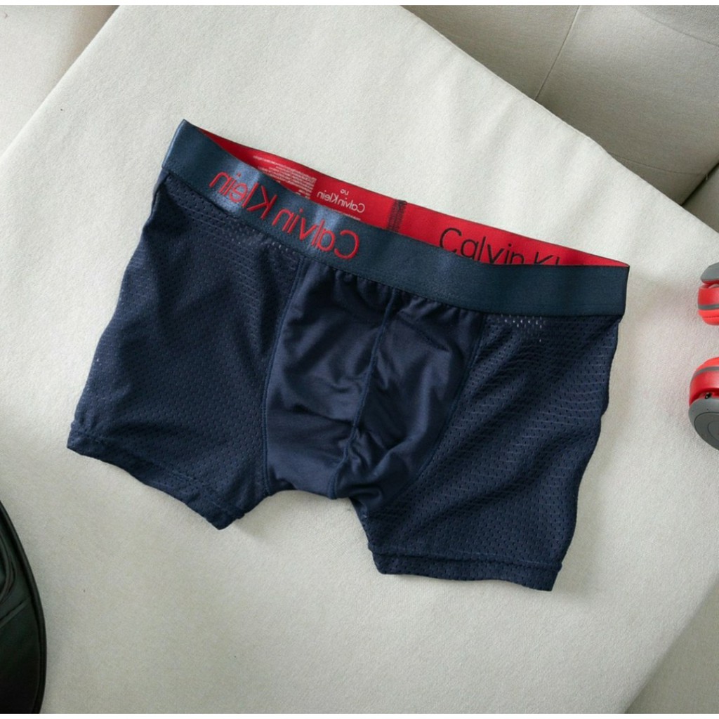 [Cotton cao cấp] Quần lót nam sịp đùi boxer thông hơi C.K|1A