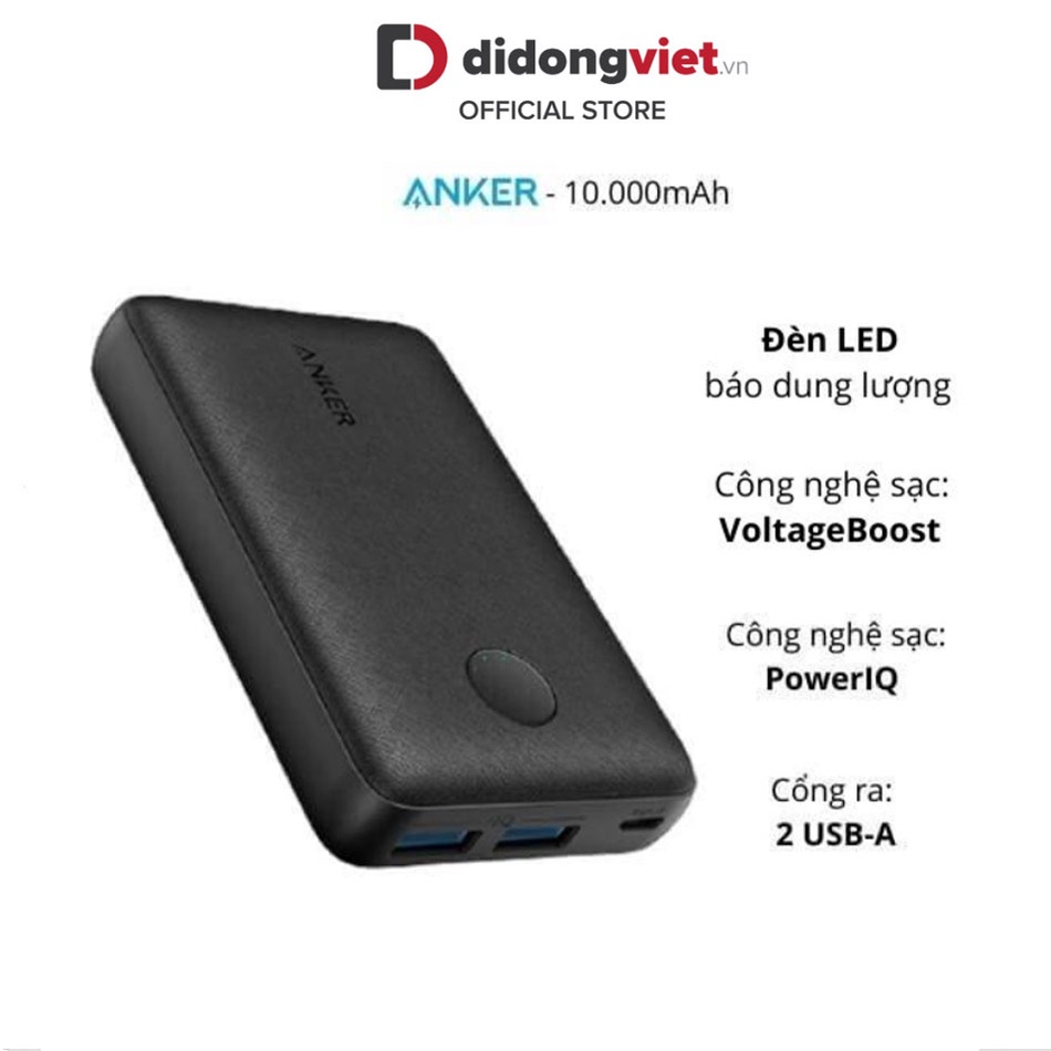 Pin sạc dự phòng Anker PowerCore Select 10.000mAh A1223