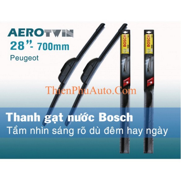 Bộ 2 Gạt Mưa Mềm BOSCH AeroFit Size 14 Đến 26