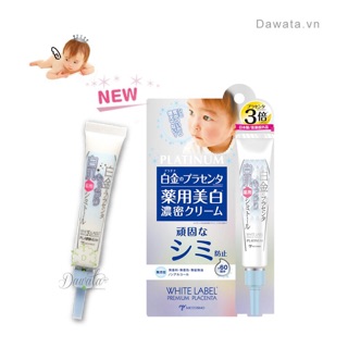 [CHÍNH HÃNG] Kem Triệt Tiêu Thâm Nám Dưỡng Trắng Da WHITE LABEL PLATINUM PLACENTA WHITENING CREAM