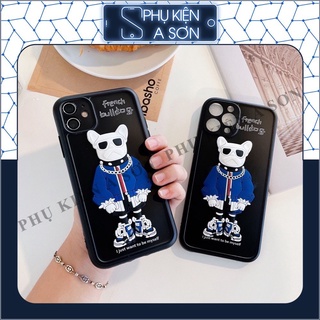 Ốp lưng iphone - Ốp điện thoại IMD dẻo hình bulldog cực sang chảnh/ 6/6plus/6s/6splus/7plus/8/8plus/x/xs/11/12/13promax