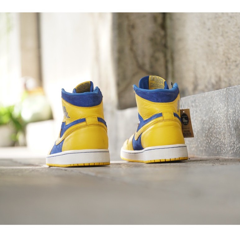 [Giày 2hand] Giày Thể Thao NIKE JORDAN 1 RETRO HIGH OG LANEY 555088-707 GIÀY CŨ CHÍNH HÃNG