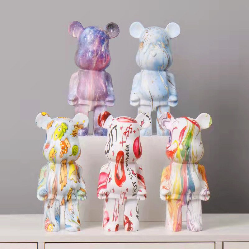 Mới Ống Đựng Tiền Tiết Kiệm Hình Gấu kaws Kích Thước Lớn Trang Trí