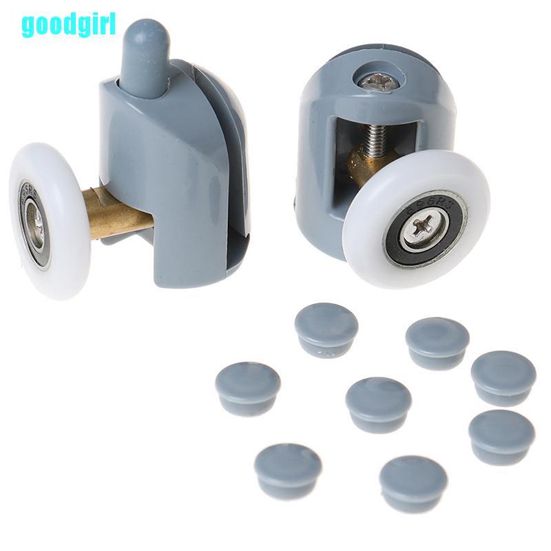 Set 8 bánh xe gắn cửa buồng tắm 25mm tiện dụng