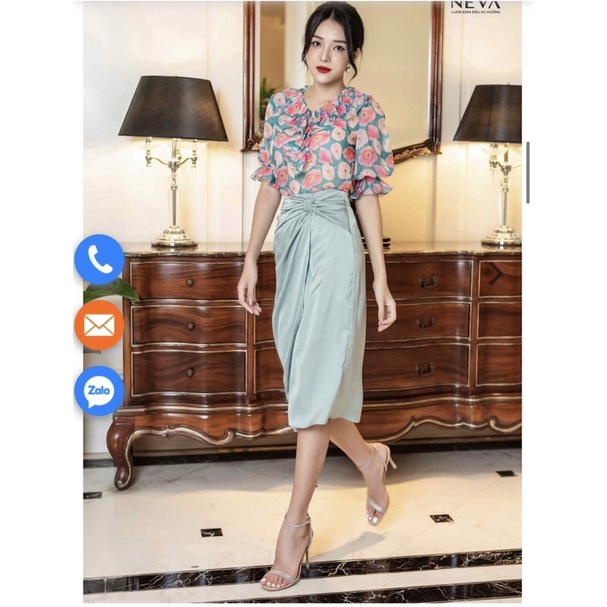 NeVa newtag áo và chân váy size M/L nguyên tag