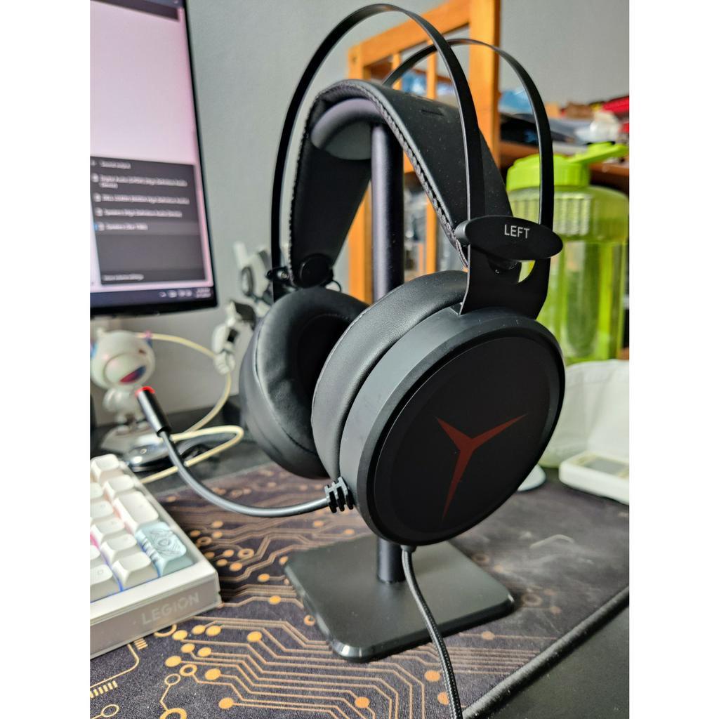 Tai nghe gaming Lenovo Legion Rescuer Y360, chính hãng, giả lập âm thanh vòm 7.1, hỗ trợ mic, bảo hành lên tới 12 tháng