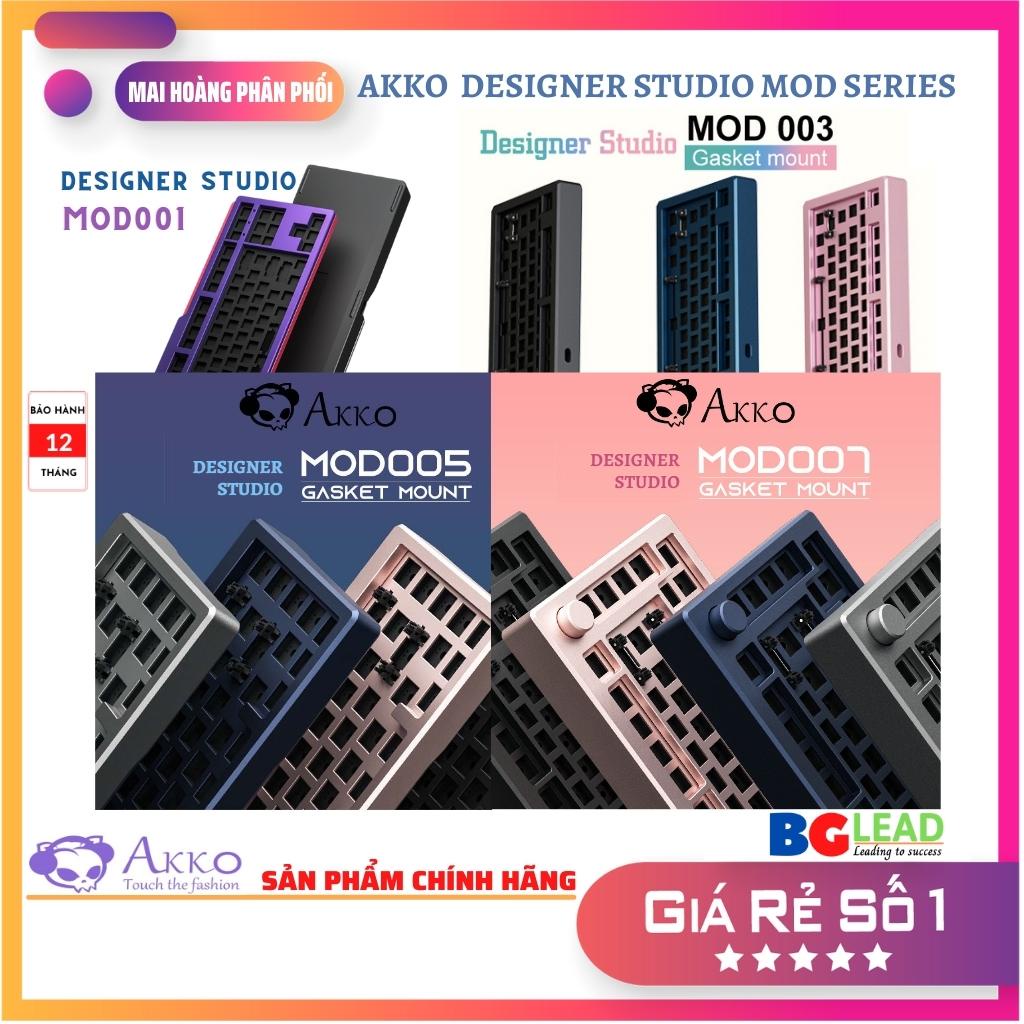 [Chính hãng] Bộ sưu tập KIT Bàn phím cơ Akko Designer Studio MOD Series - (Hotswap 5 pin|Led RGB|Lót Foam tiêu âm)