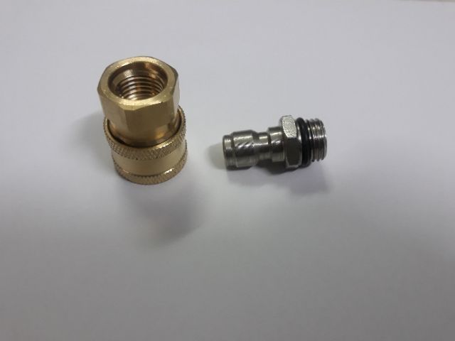 Bộ khớp nối nhanh ren 14mm cho máy rửa xe