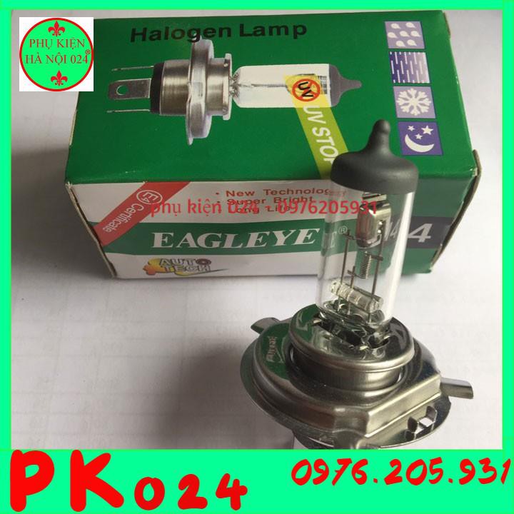 Đèn Pha Ô Tô Xe Máy, Bóng Đèn Hallogen H4 Con Cú P43T