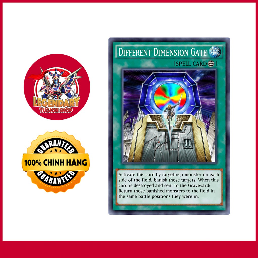 [Thẻ Bài Yugioh Chính Hãng] Different Dimension Gate