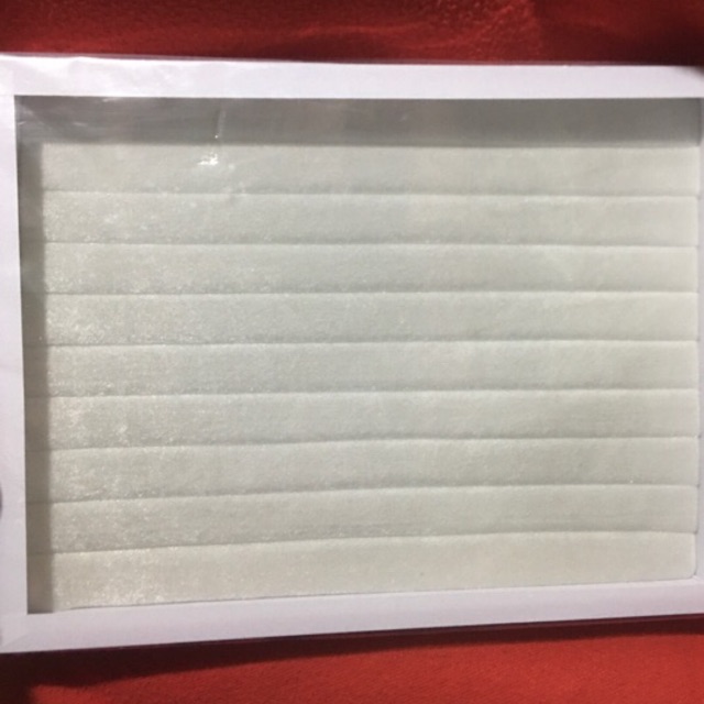 Khay nhung lớn có nắp trưng nhẫn,23x31x4,5cm, có 3 màu đen/trắng/đỏ