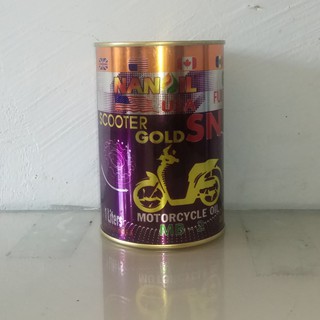 [FULLY SYNTHETIC] Nhớt động cơ xe tay ga Nanoil USA Scooter GOLD SN 0W-40 1000ml