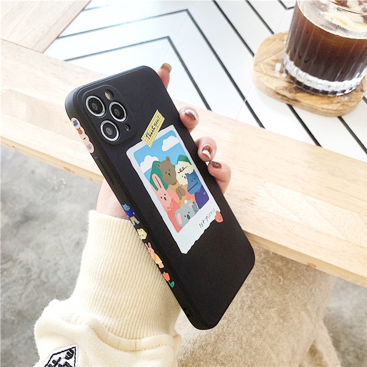 Ốp lưng iphone Frorest cạnh vuông in hình viền 5/5s/6/6plus/6s/6splus/7/7plus/8/8plus/x/xr/xs/11/12/pro/max/plus/promax | BigBuy360 - bigbuy360.vn