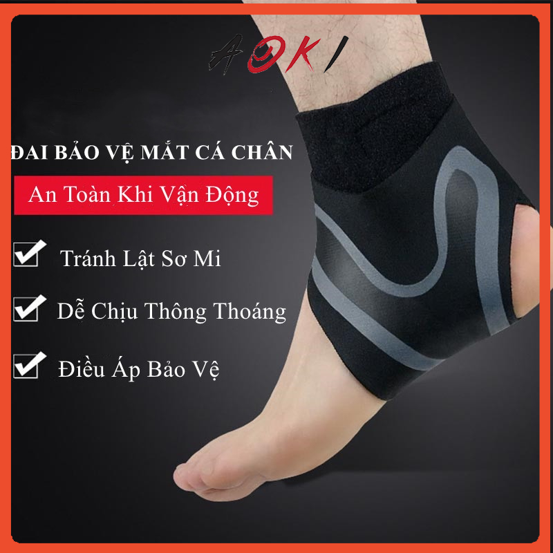 Đai Cổ Chân, Băng Cổ Chân Giúp Bảo Vệ Mắt Cá, Cổ Chân Chơi Thể Thao