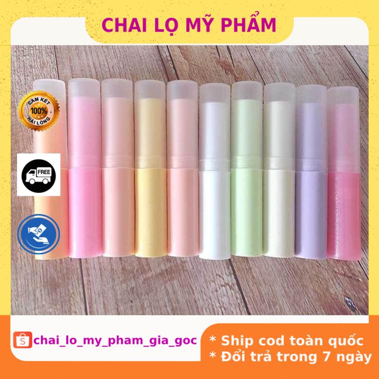 [GIÁ TỐT NHẤT] Vỏ Son Dưỡng Đổ Trực Tiếp 4g dùng làm son handmade , phụ kiện du lịch