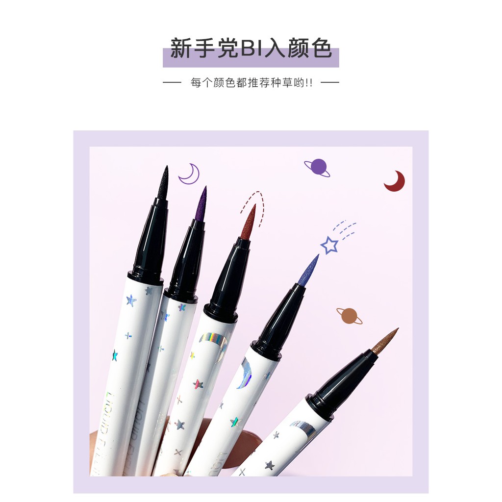 Kẻ mắt nước hình sao nhiều màu không lem, chống trôi nội địa Trung | BigBuy360 - bigbuy360.vn