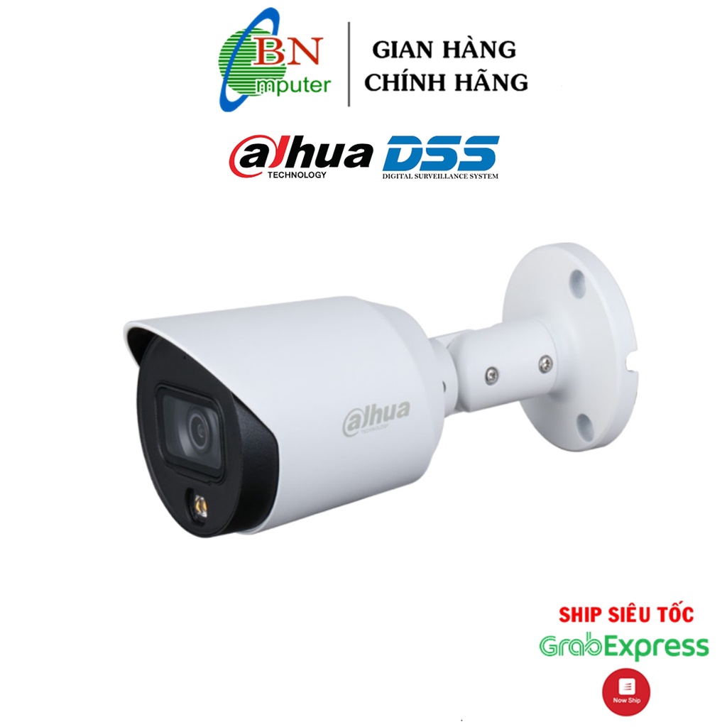 Camera Dahua Full-color Starlight- DH-HAC HFW 1239TP-LED  và 1239TP-A-LED Có mic ban đêm có màu chính hãng | BigBuy360 - bigbuy360.vn