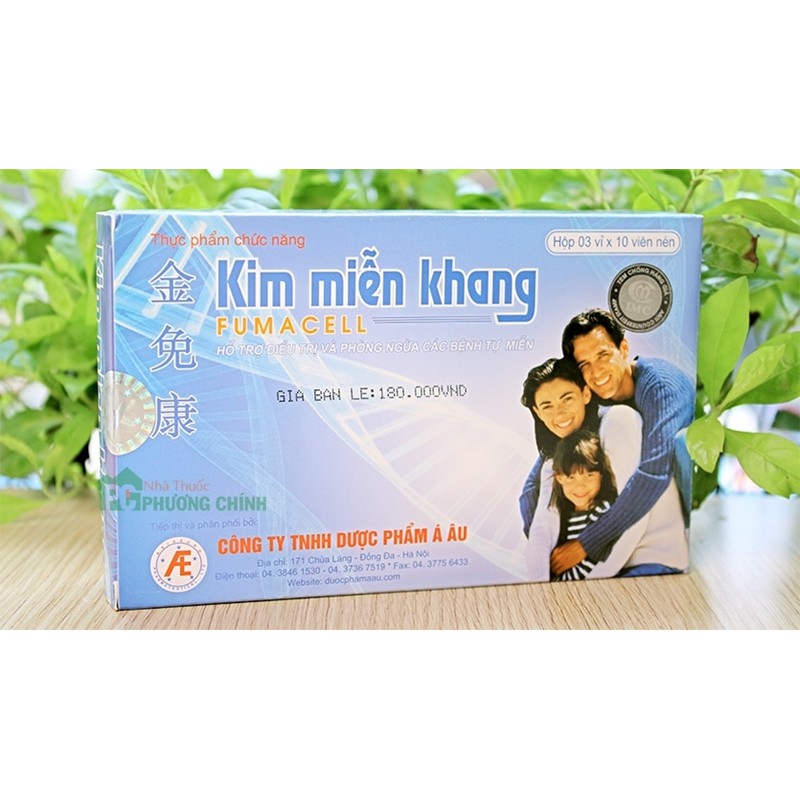 Thực phẩm chức năng Kim Miễn Khang 30 viên