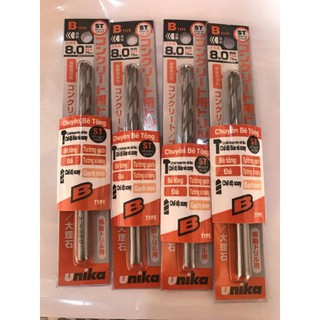 ⚡️Sale sốc⚡️ { Hàng chính_hãng}{Hàng_Chính hãng} Mũi khoan bê tông, gạch Unika B3.5x85mm