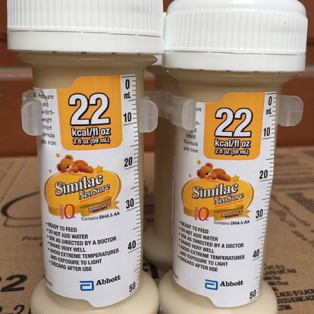 1 thùng sữa nước similac 22, 24 kcal 59ml