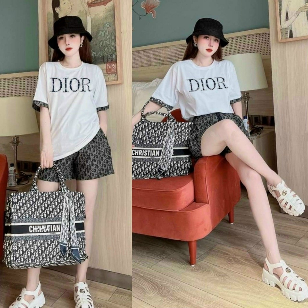 BỘ SHORT COTTON THÊU HỌA TIẾT CAO CẤP TT025165_HÀNG XUẤT NHẬT-HÀN