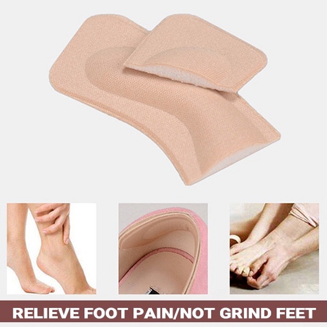 Miếng Dán Gót Giày 4D Vô Hình Giảm Đau Chống Trầy Chỉnh Được