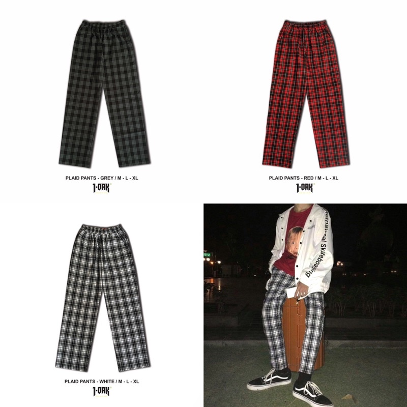 PLAID PANTS - QUẦN CARO 1OAK