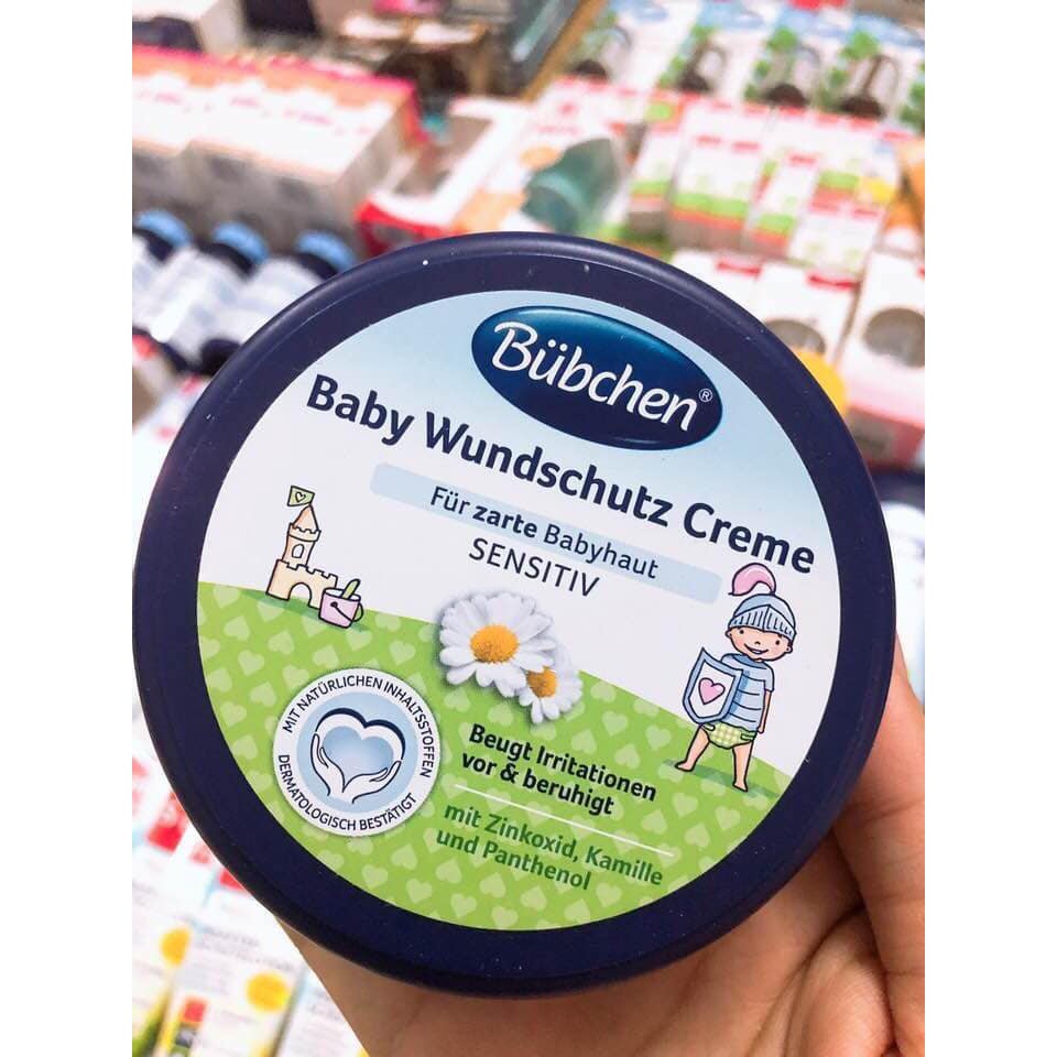 Kem chống hăm Bübchen baby wundschutz creme - Hàng được các bà mẹ Đức tin dùng