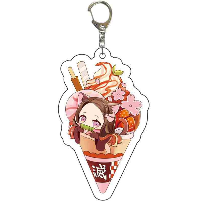 Móc Chìa Khóa Gắn Hình Nhân Vật Anime Dễ Thương