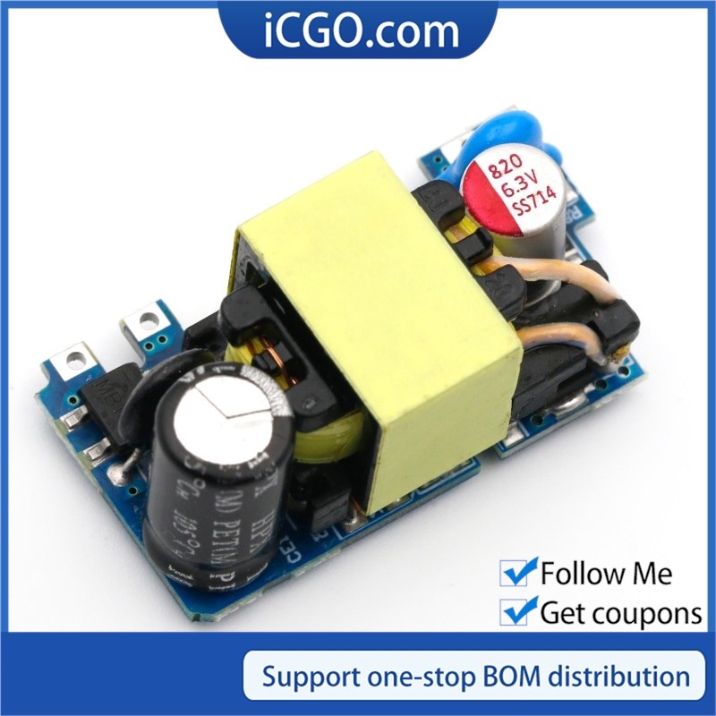 Bộ chuyển đổi AC-DC 110V 220V sang 5V2A Mô-đun nguồn chuyển mạch gợn sóng thấp