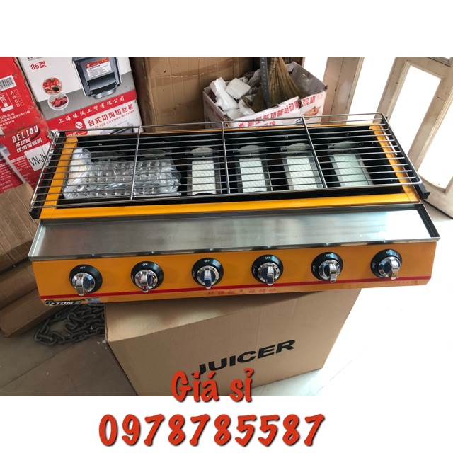Bếp nướng gas đầu đốt ETON -k222-k233-k255