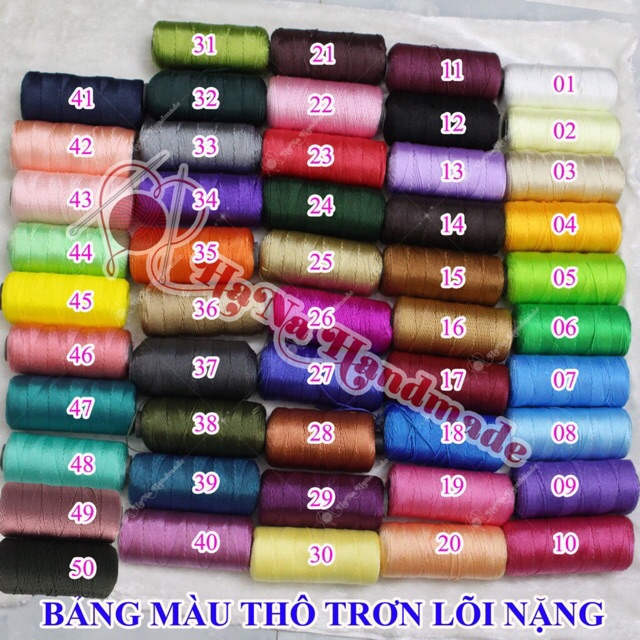 Combo sợi thô và phụ kiện handmade