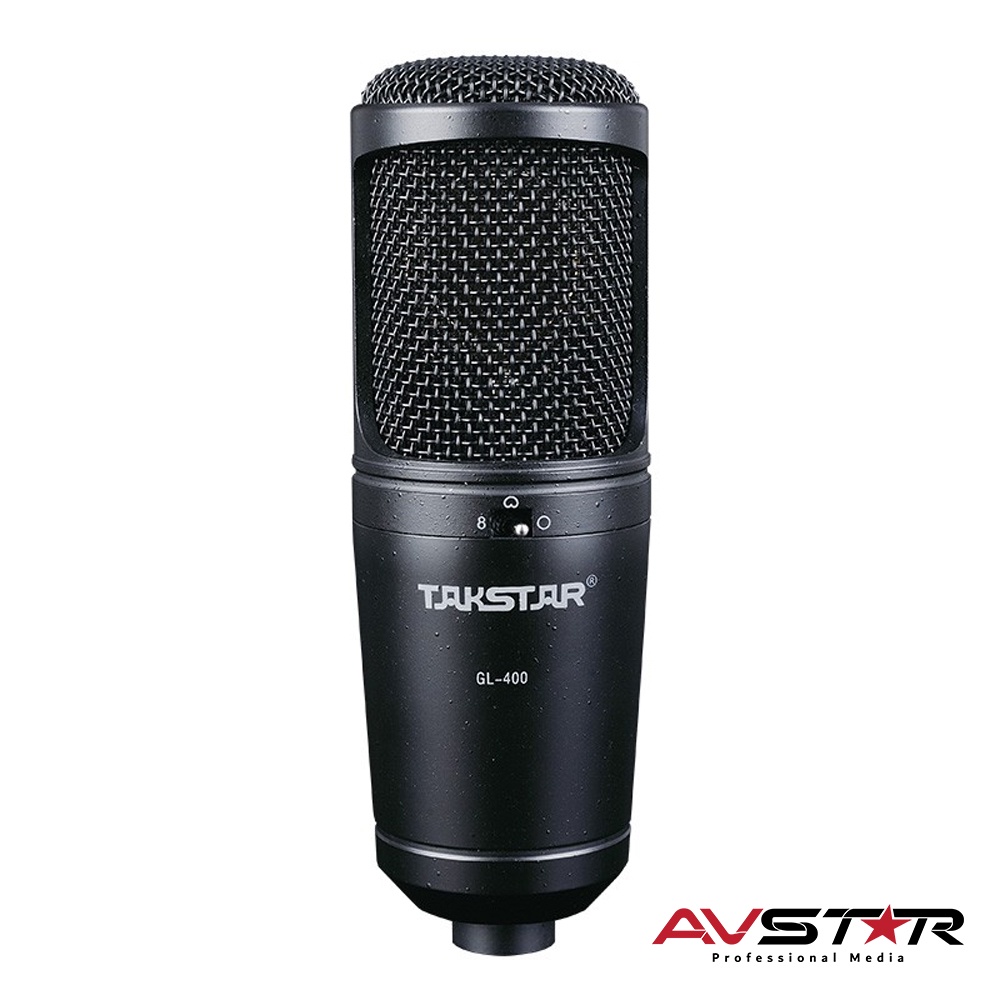 Mic Thu Âm Cao Cấp Takstar GL-400 Cho Hợp Xướng Biểu Diễn Sân Khấu Chuyên Nghiệp Chính Hãng Cao Cấp Bảo Hành 1 Năm