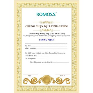Pin dự phòng Romoss Sailing 4 - 10400mAh