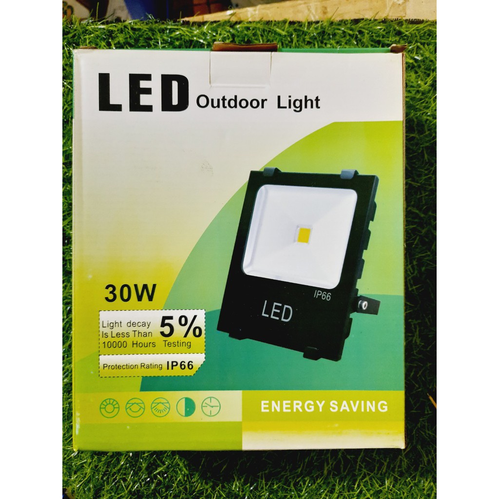 Đèn Pha Led 5054 COB IP66 30W/ 50W/ 100W Siêu sáng bền đẹp - Tiết Kiệm Điện - Chống Nước [BH 1 năm]