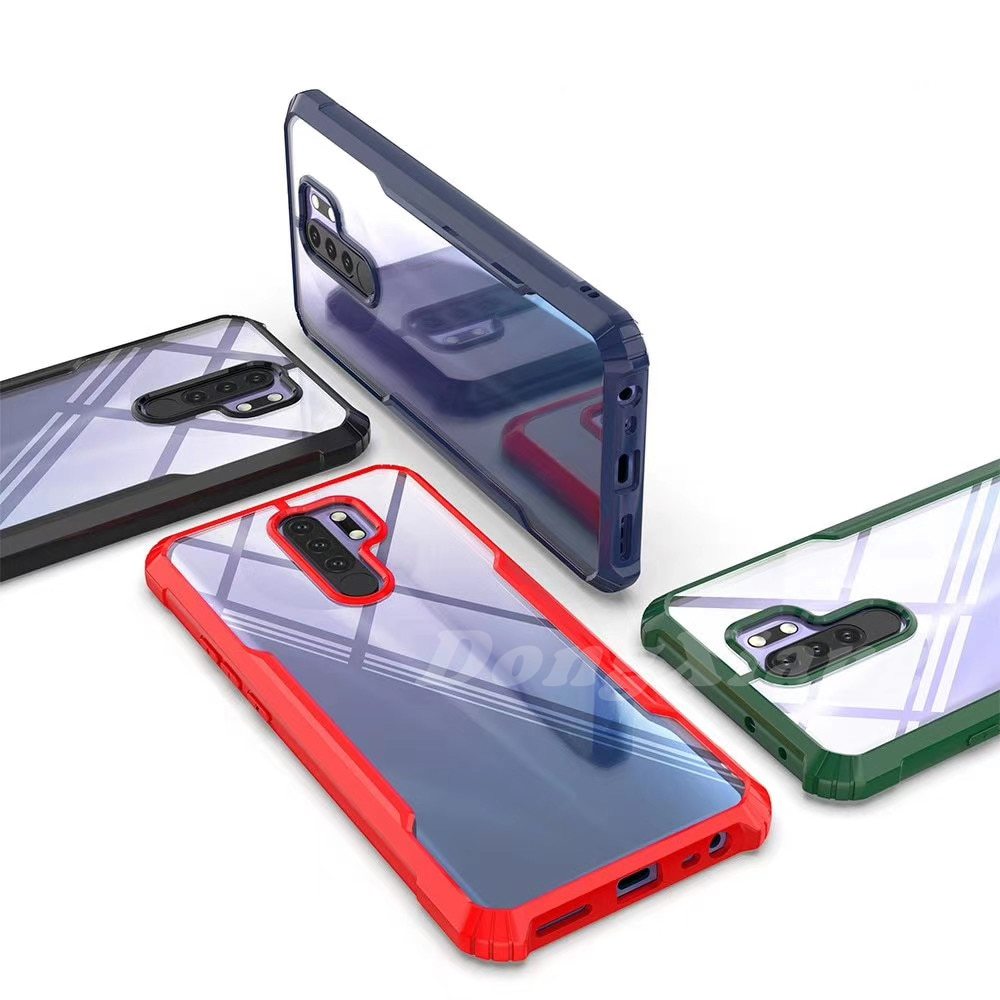 Ốp Điện Thoại Nhựa Cứng Trong Suốt Chống Sốc Cho Oppo Reno 8T 4G 2Z 2F 3 3Pro 4 4F 5 6 6Z 7 7SE 8Pro