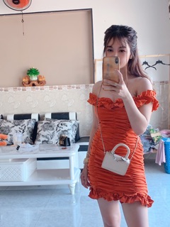 Đầm body nhúm