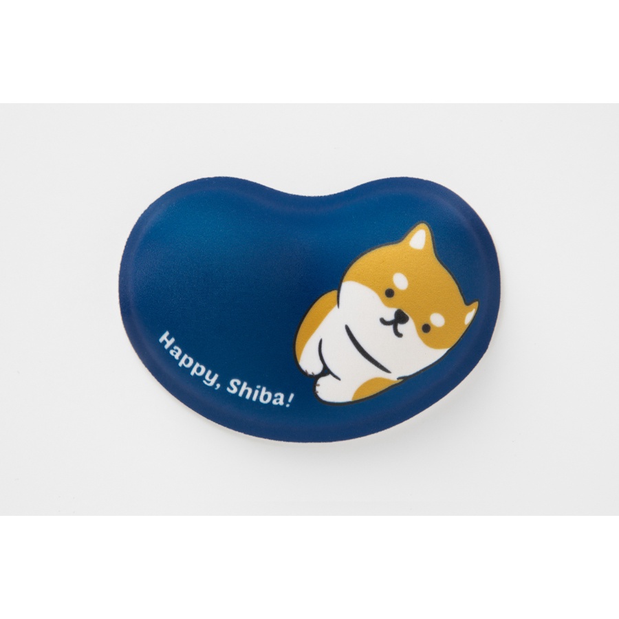 Đệm Kê Cổ Tay ARTBOX Hàn Quốc In Hình Chú Chó Shiba Happy Màu Xanh Navy