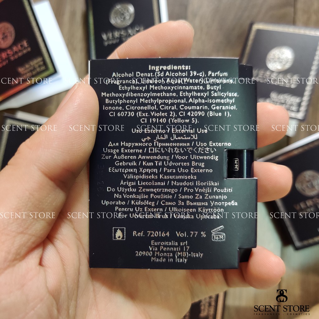 Scentstorevn - Vial chính hãng nước hoa Versace Pour homme [1ml] | BigBuy360 - bigbuy360.vn