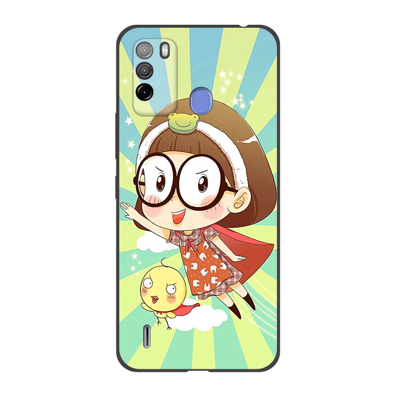 Ốp Điện Thoại Silicon Mềm In Hình Anime Cho ITEL Vision 1 Pro ITEL S16