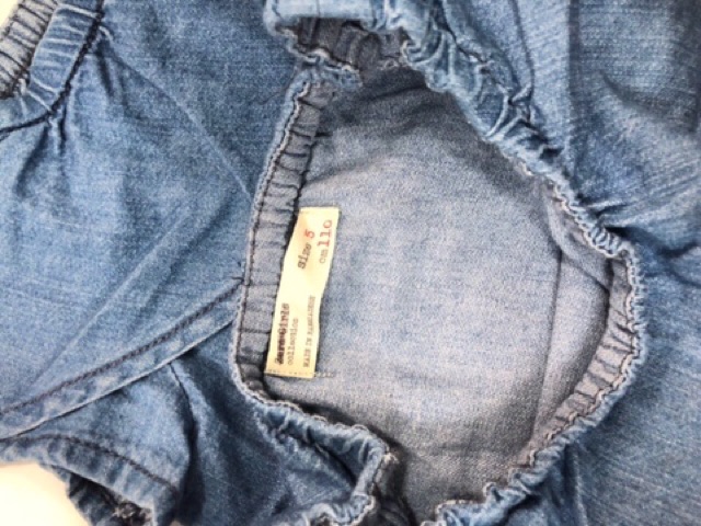 Áo demin jeans Zara bé gái