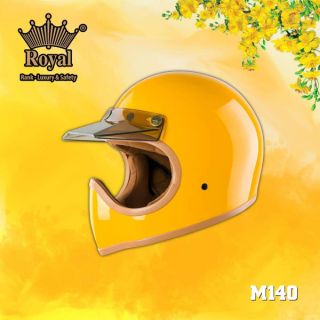[CHÍNH HÃNG] MŨ BẢO HIỂM FULLFACE ROYAL M140 VÀNG