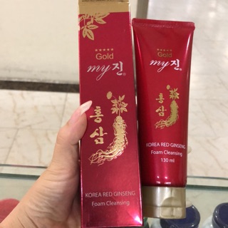 Sữa Rửa Mặt Sâm Đỏ My Gold chính hãng Hàn Quốc