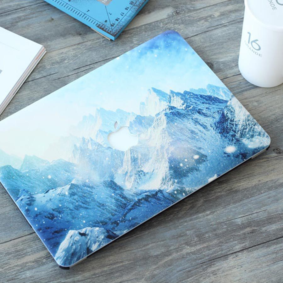 Case Ốp Macbook In Hình Ngọn Núi Tuyết(Tặng kèm lót phím đen) | BigBuy360 - bigbuy360.vn