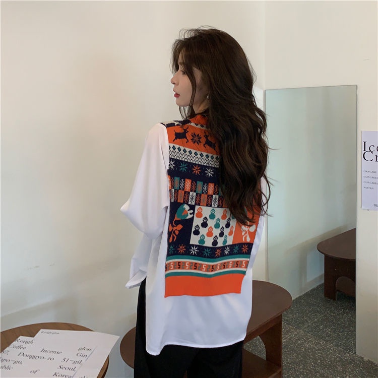 Áo Sơ Mi Dài Tay Thiết Kế Mới 2022 Thời Trang Theo Phong Cách Hồng Kông Cho Nữ