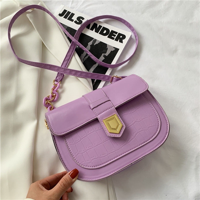 Túi Đeo Chéo Một Bên Vai Phong Cách Cổ Điển Thời Trang Cao Cấp Dành Cho Nữ 2021