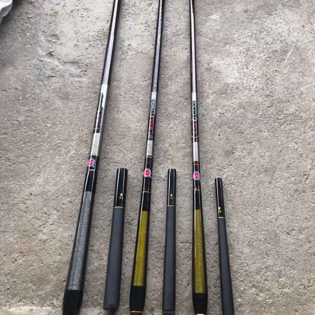 Cần câu tay gw 4h 3m6, 4m5, 5m4, 6m3, 7m2 tặng gốc hạ lóng